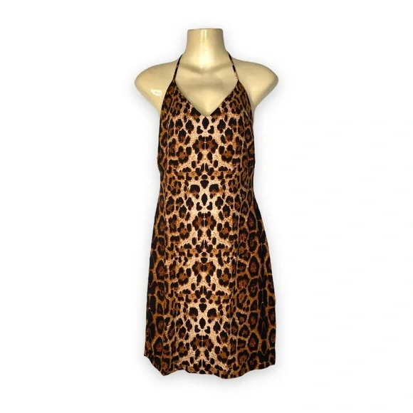 plus size leopard bodycon dress Plus Size Leopard Print Bodycon Maxi Dress main image 0